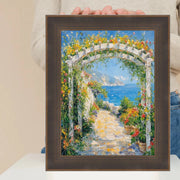 11x17 Frame Vintage Bronze Scoop Antique Picture Frame