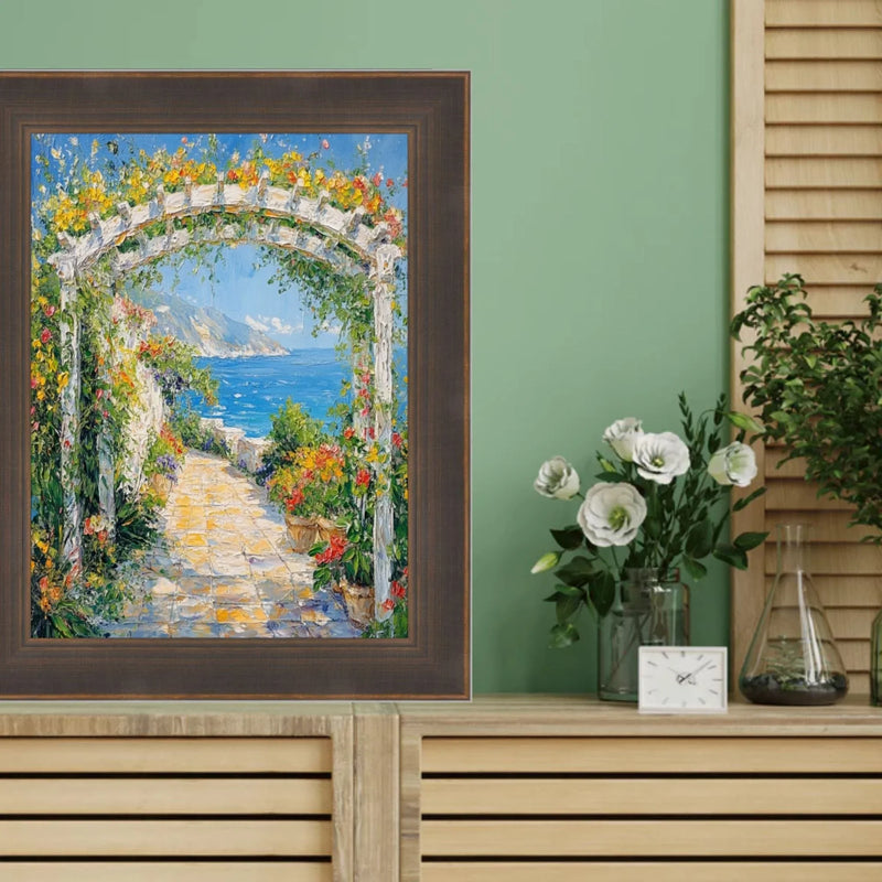 18x24 Frame Vintage Bronze Scoop Antique Picture Frame