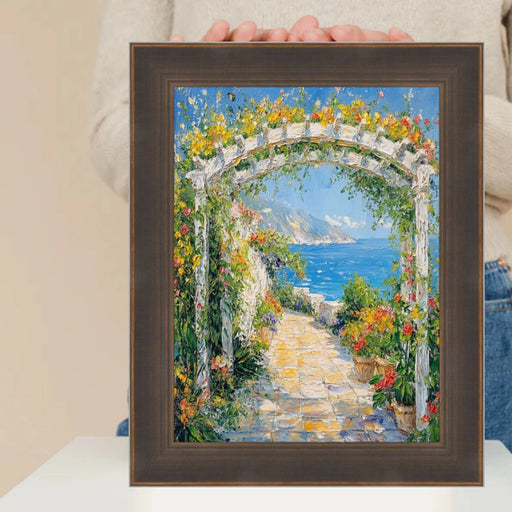 36x48 Frame Vintage Bronze Scoop Antique Picture Frame