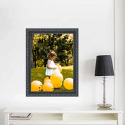 Antique 43x6 Black Picture Frame Traditonal Vintage framing