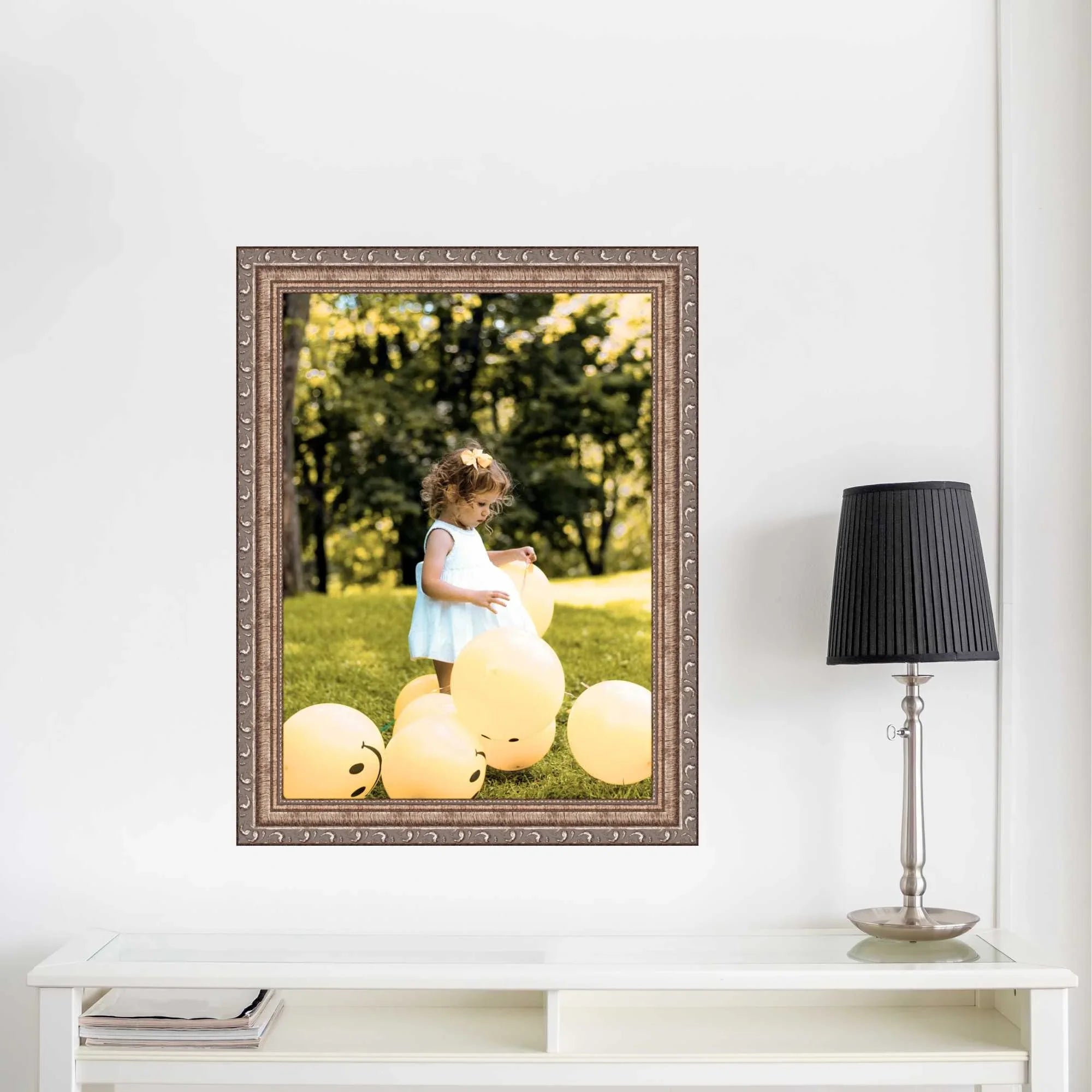 Traditional 48x34 Black Picture Frame Classic
