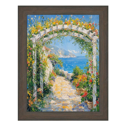 40x50 Frame Weathered Black Wooden Grain Picture Frame