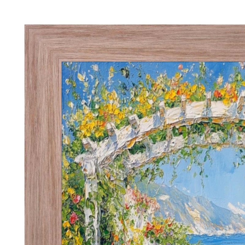 36x48 Frame Weathered White Wash Wood Grain Picture Frame