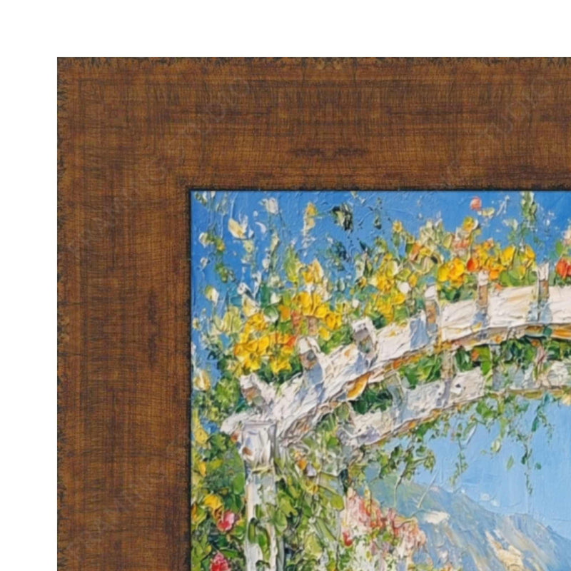 10x15 Frame Wide Antique Gold Bronze Flat Picture Frame