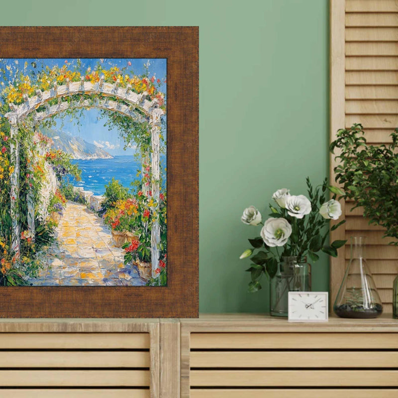 27x41 Frame Wide Antique Gold Bronze Flat Picture Frame