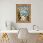 9x9 Frame Wide Antique Gold Copper Bronze Picture Frame