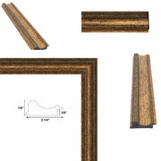 20x40 Frame Wide Antique Gold Victorian Picture Frame home or