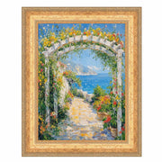 30x30 Frame Wide Antique Gold Victorian Picture Frame home or