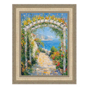 40x60 Frame Wide Antique Silver Victorian Picture Frame