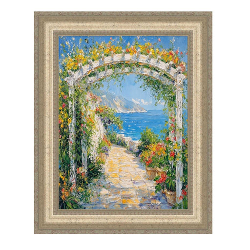 22x30 Frame Wide Antique Silver Victorian Picture Frame