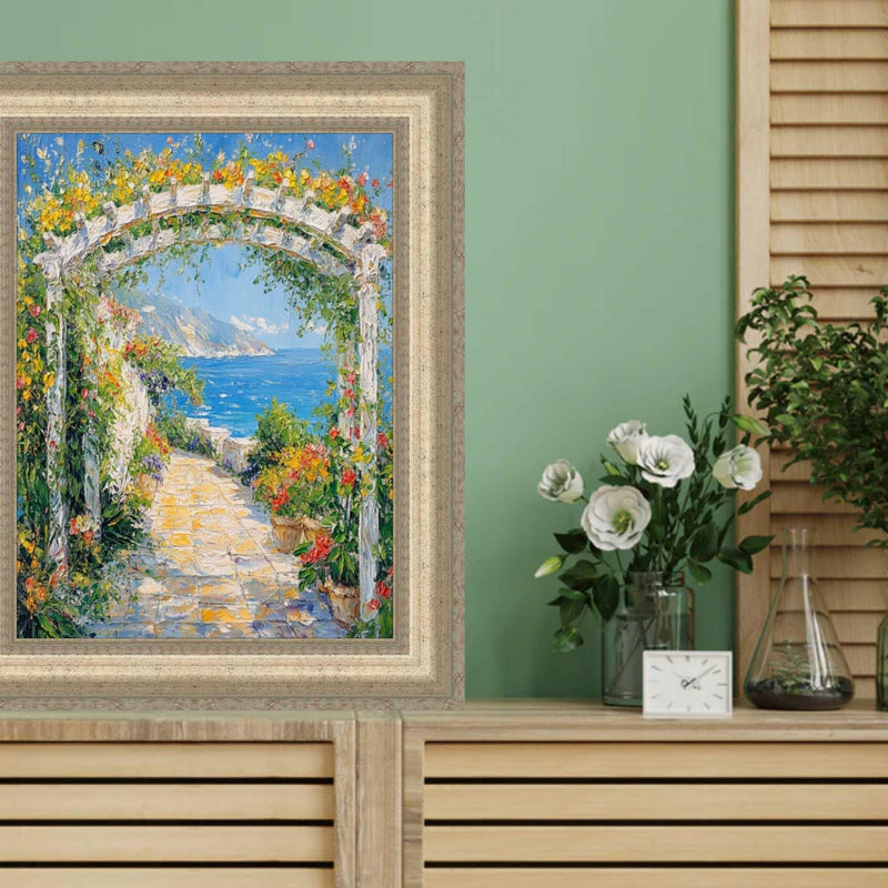 11x14 Frame Wide Antique Silver Victorian Picture Frame