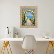 32x48 Frame Bright Gold Glitter Metallic Picture Frame - Modern Disco Retro