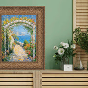 22x22 Frame Wide Dark Gold Ornate Vine Picture Frame