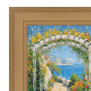 11x15 Frame Wide Gold Flat Panel Picture Frame