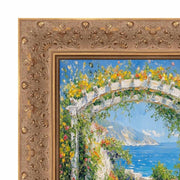 12x14 Frame Wide Gold Ornate Floral Picture Frame