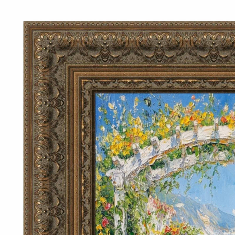 14x14 Frame Wide Luxury Vintage Antique Gold Picture Frame
