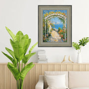 Wide Scoop Brushed Silver Picture Frame 