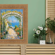 36x36 Frame Wide Sistine Chapel Gold Italian Picture Frame