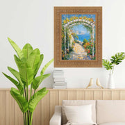 Wide Sistine Chapel Gold Italian Picture Frame 