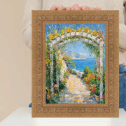 11x13 Frame Wide Sistine Chapel Gold Italian Picture Frame