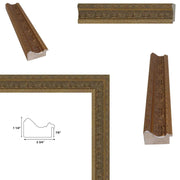 12x24 Frame Wide Sistine Chapel Gold Italian Picture Frame