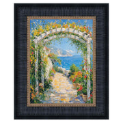 13x13 Frame Wide Venetian Black With Gold Luxury Picture Frame