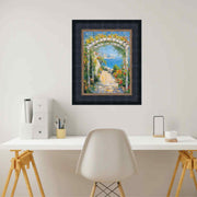 30x36 Frame Wide Venetian Black With Gold Luxury Picture Frame