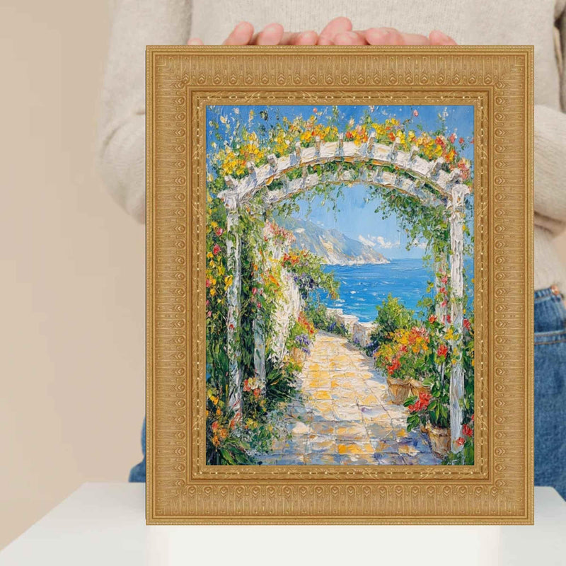 12x20 Frame Wide Victorian Gold Baroque Picture Frame