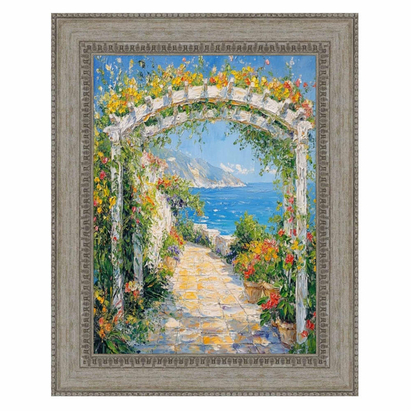 30x30 Frame Wide Vintage Silver Traditional Picture Frame