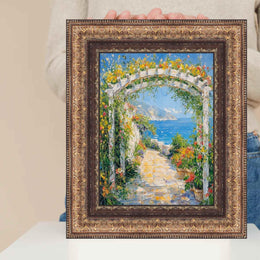 22x22 Frame Wide Vintage Spanish Gold Ornate Picture Frame