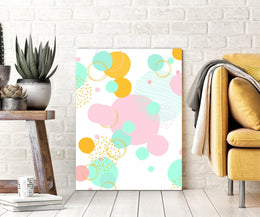 Abstract Artwork Wall Art Pink Canvas Prints Framed art - Modern Memory Design Picture frames - New Jersey Frame shop custom framing