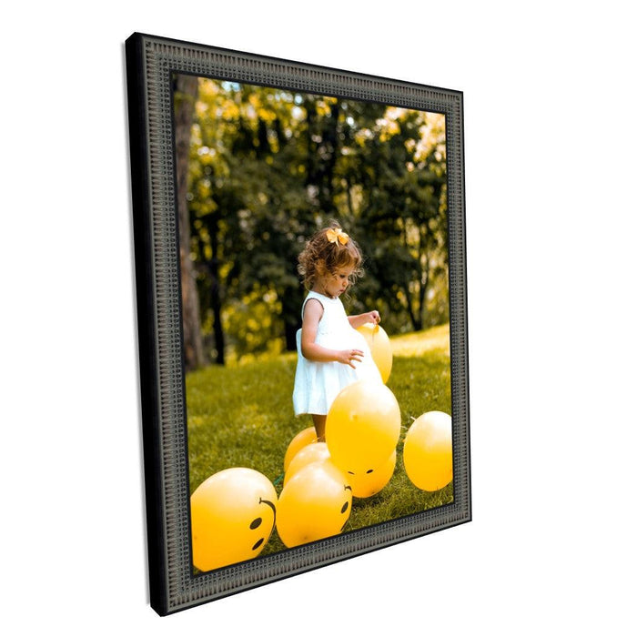 Antique Black Ornate Picture Frame Lined Scoop - Modern Memory Design Picture frames - New Jersey Frame shop custom framing