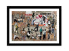 Banksy Graffiti Street Art Collage - Modern Memory Design Picture frames - New Jersey Frame shop custom framing