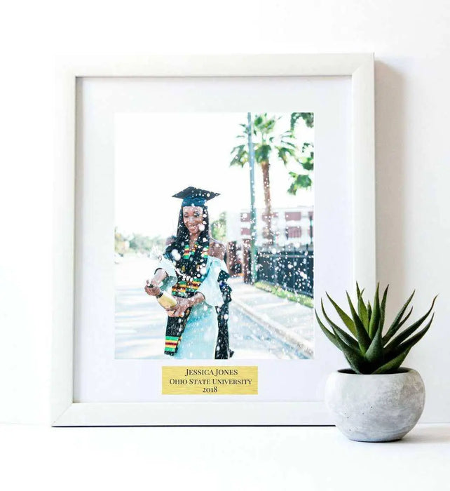 Graduation Photograph Printed and Framed