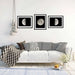 Moon art print for home decor