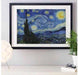 Artwork Starry Night Van Gogh framed art print