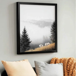 70x100 cm Poster Frame – 27x40 Inch Black Wood Frame