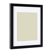 Black Picture Frame With Mat - Modern Memory Design Picture frames - New Jersey Frame shop custom framing