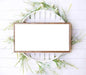 Blank Farmhouse Wood Sign - Modern Memory Design Picture frames - New Jersey Frame shop custom framing