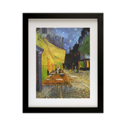 Cafe Terrace at Night by Vincent Van Gogh Canvas Prints