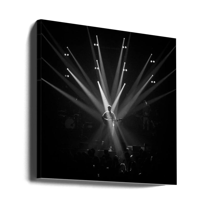 Crossfire by Anders Samuelsson Square Canvas Print Art for Modern Home Decor. Decorate your office or living room with canvas artwork