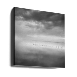 Sixty shades of gray Square Canvas Art  George Digalakis 