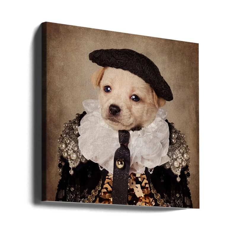 Shelter Pets project - Mia Square Canvas Art  Tammy Swarek 