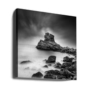 A Sea of Rocks by George Digalakis Square Canvas Print Art for Modern Home Decor. Decorate your office or living room with canvas artwork