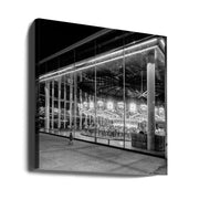 Like a Moth to a Flame by Robert Bolton Square Canvas Print Art for Modern Home Decor. Decorate your office or living room with canvas artwork