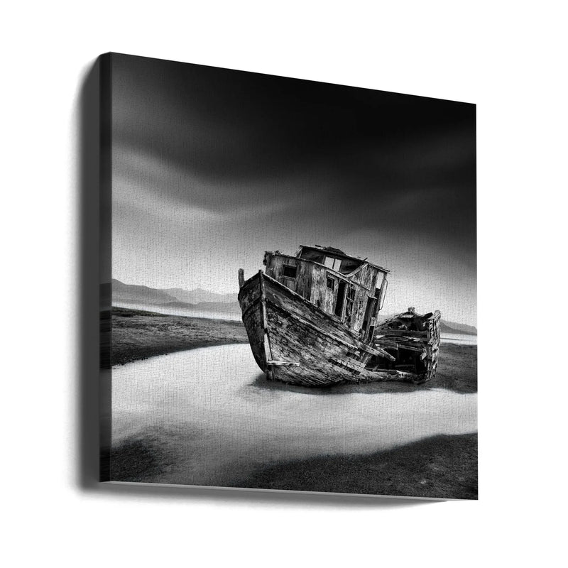 Dangerous Sea by George Digalakis Square Canvas Print Art for Modern Home Decor. Decorate your office or living room with canvas artwork