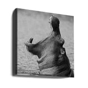 The Mouth by Marco Pozzi Square Canvas Print Art for Modern Home Decor. Decorate your office or living room with canvas artwork