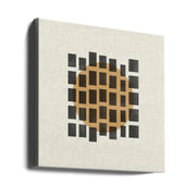 Paper Object No8 by THE MIUUS STUDIO Square Canvas Print Art for Modern Home Decor. Decorate your office or living room with canvas artwork