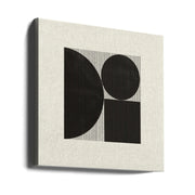 Paper Object No7 by THE MIUUS STUDIO Square Canvas Print Art for Modern Home Decor. Decorate your office or living room with canvas artwork