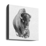 Determined by Bill Mugg Square Canvas Print Art for Modern Home Decor. Decorate your office or living room with canvas artwork